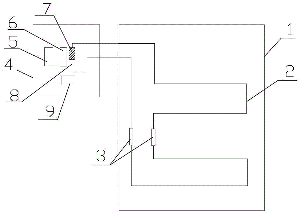 Cooling and heating mattress or seat cushion taking heat pipe as heat exchange element