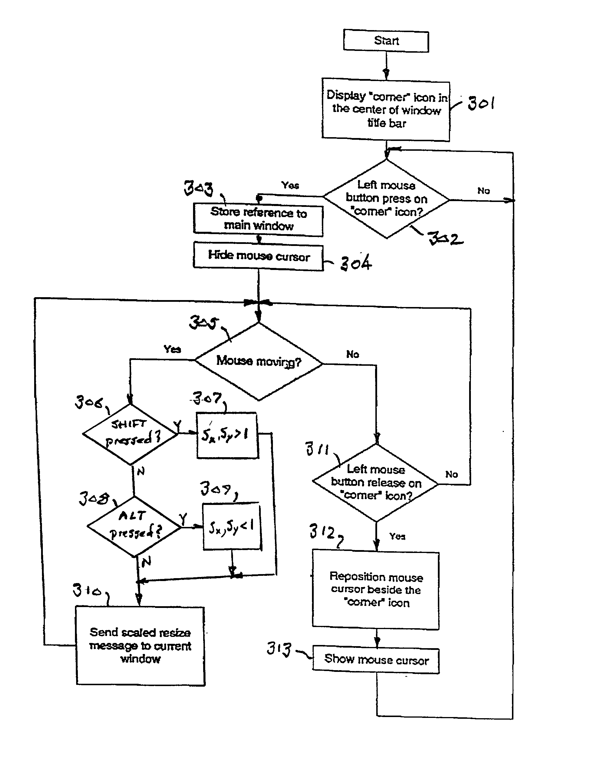 User interface enhancement for windows-based operating systems