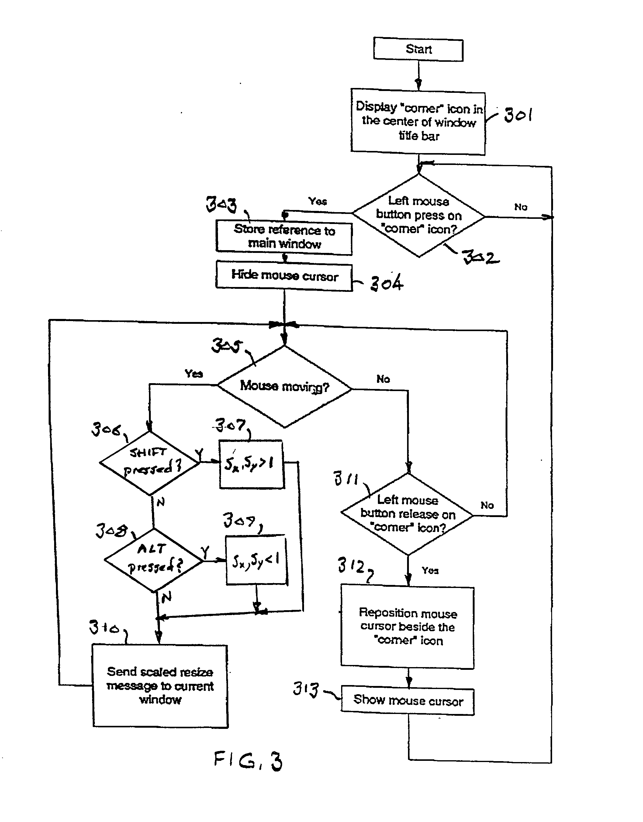 User interface enhancement for windows-based operating systems