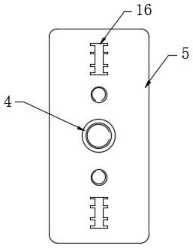 Spring fixing device for shock-absorbing safety cabin and installation method thereof