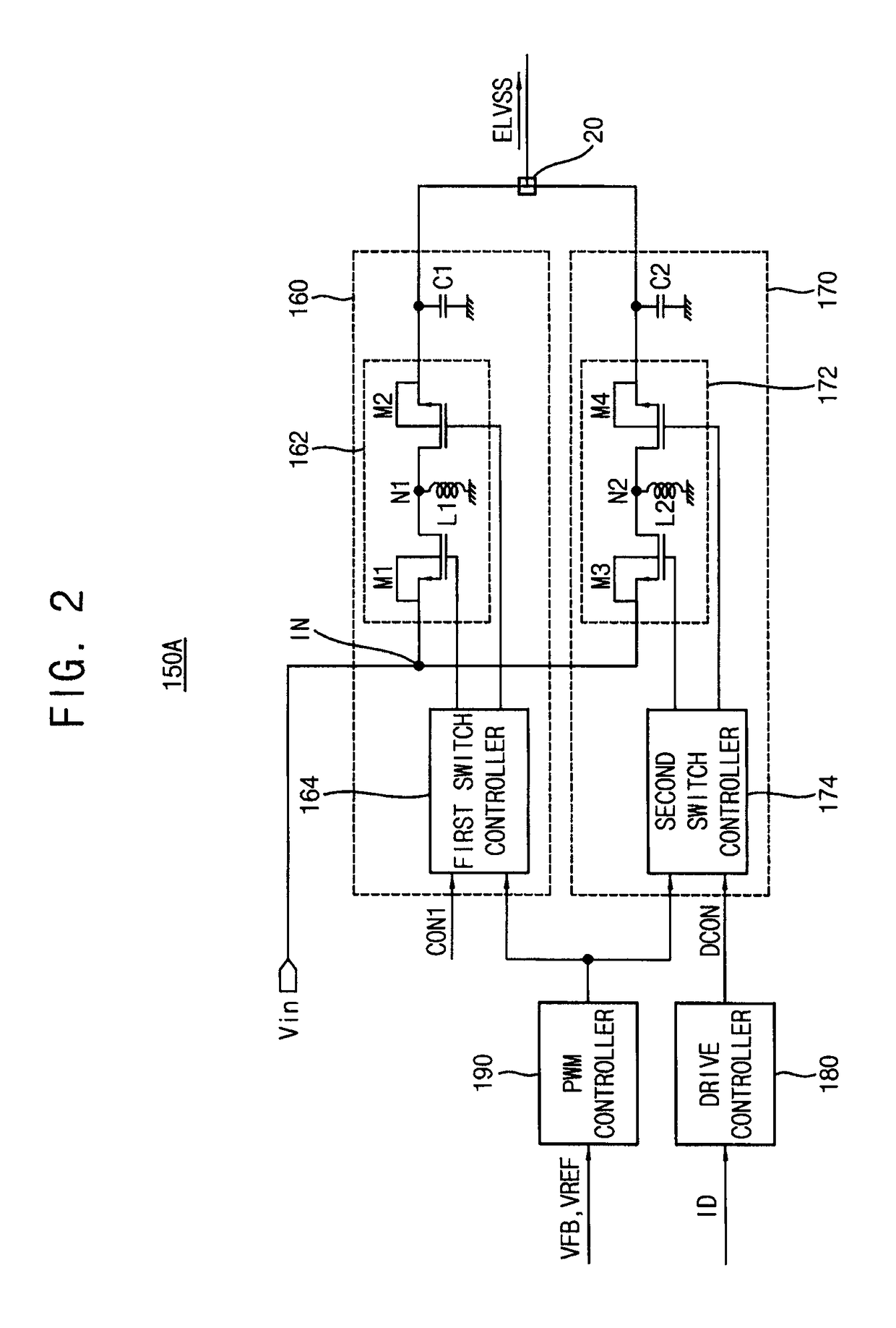 DC-DC converter and display device having the same