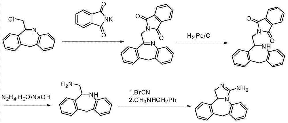 Synthesis method of epinastine