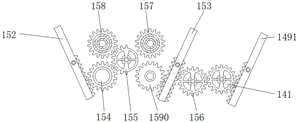 Bending device for hardware machining