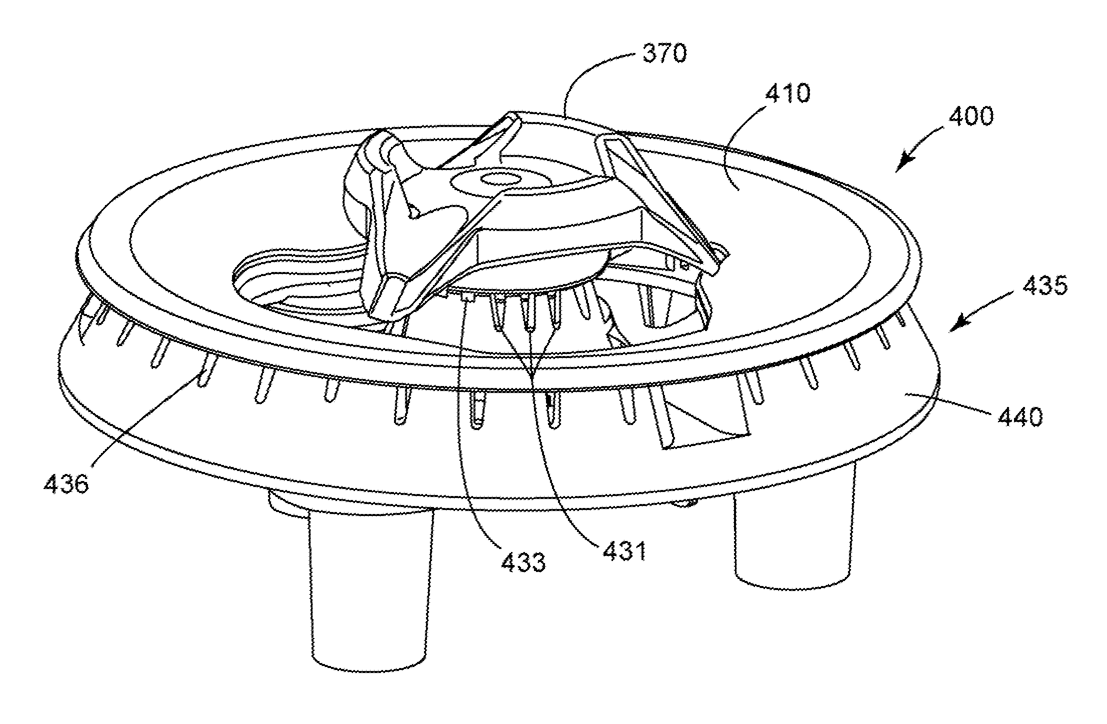 Cap for a gas burner