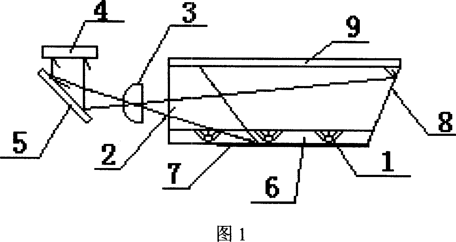 Fingerprint collecting method and high-resolution thin type fingerprint collector