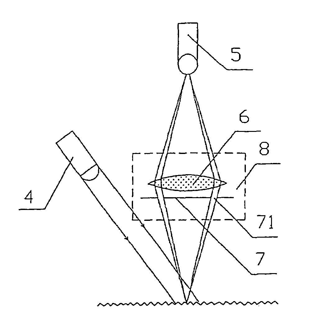 Method and device for processing optical signals in computer mouse