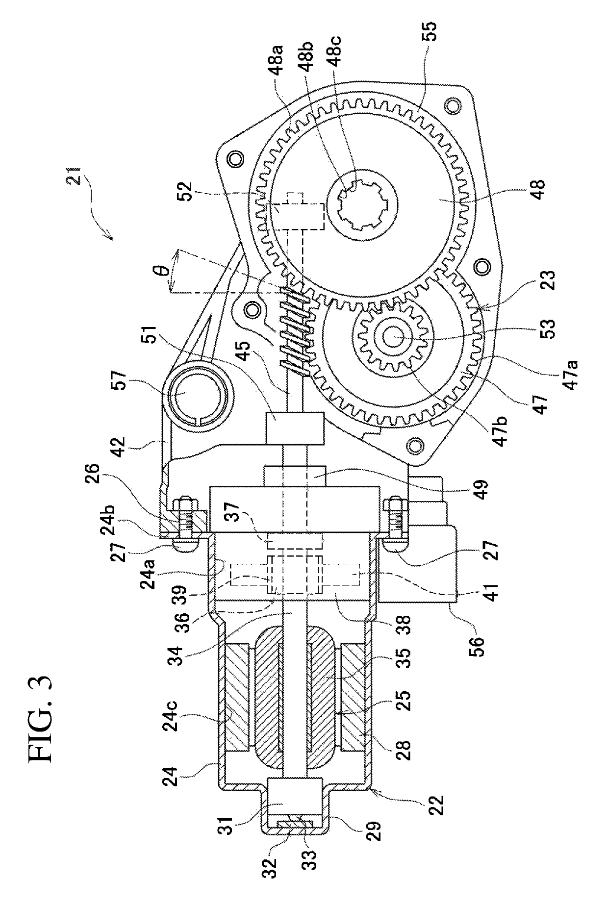 Seat driving device