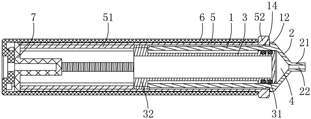 Photocurable glue adhesion device adopting improved structure