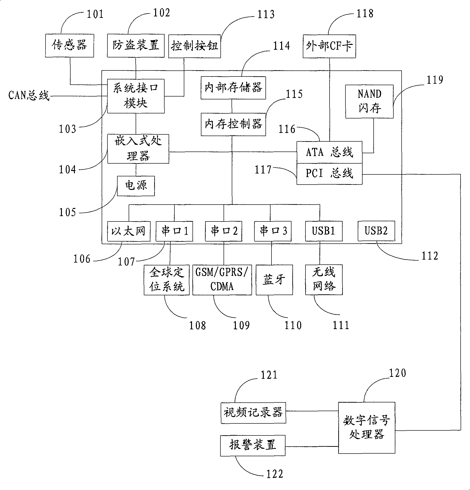 Traffic accident recorder and recording method