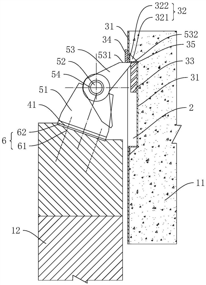 Gate structure and transformation method thereof