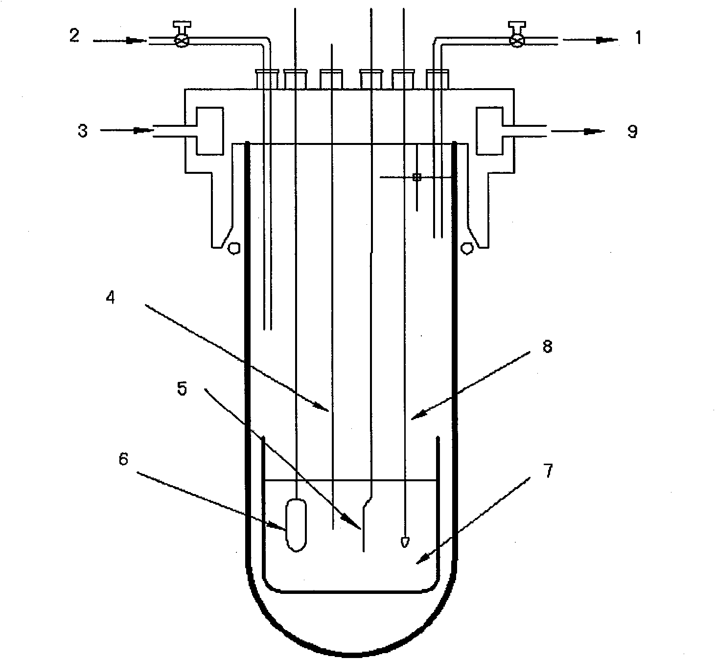 Method for removing Al impurity from KCl-LiCl lithium electrolyte