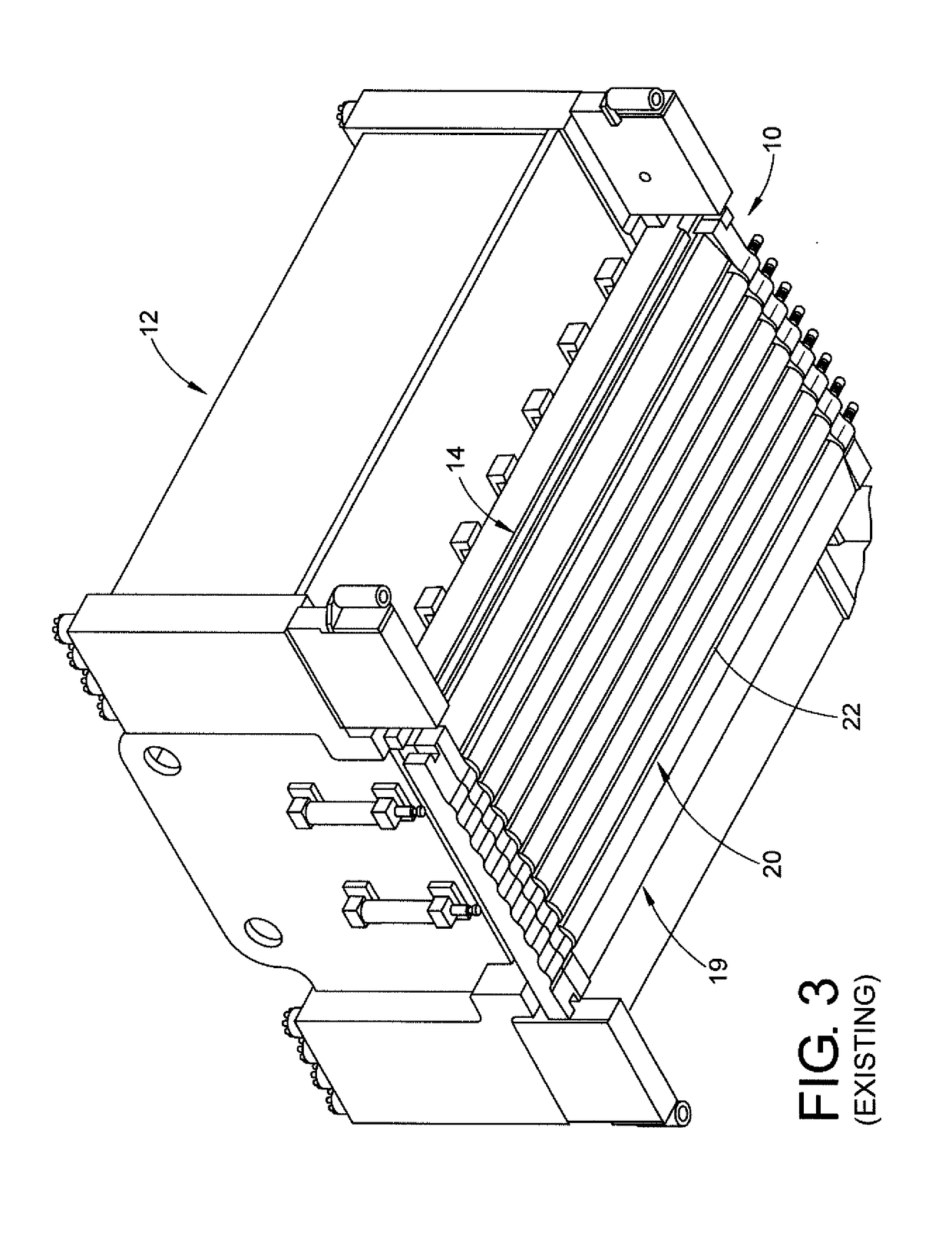 Closed loop roller leveler with oscillating laser sensors