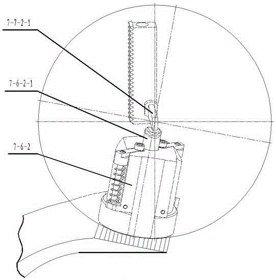 Self-adaptive cover and seam mechanism used in multi-stamp stamping machine