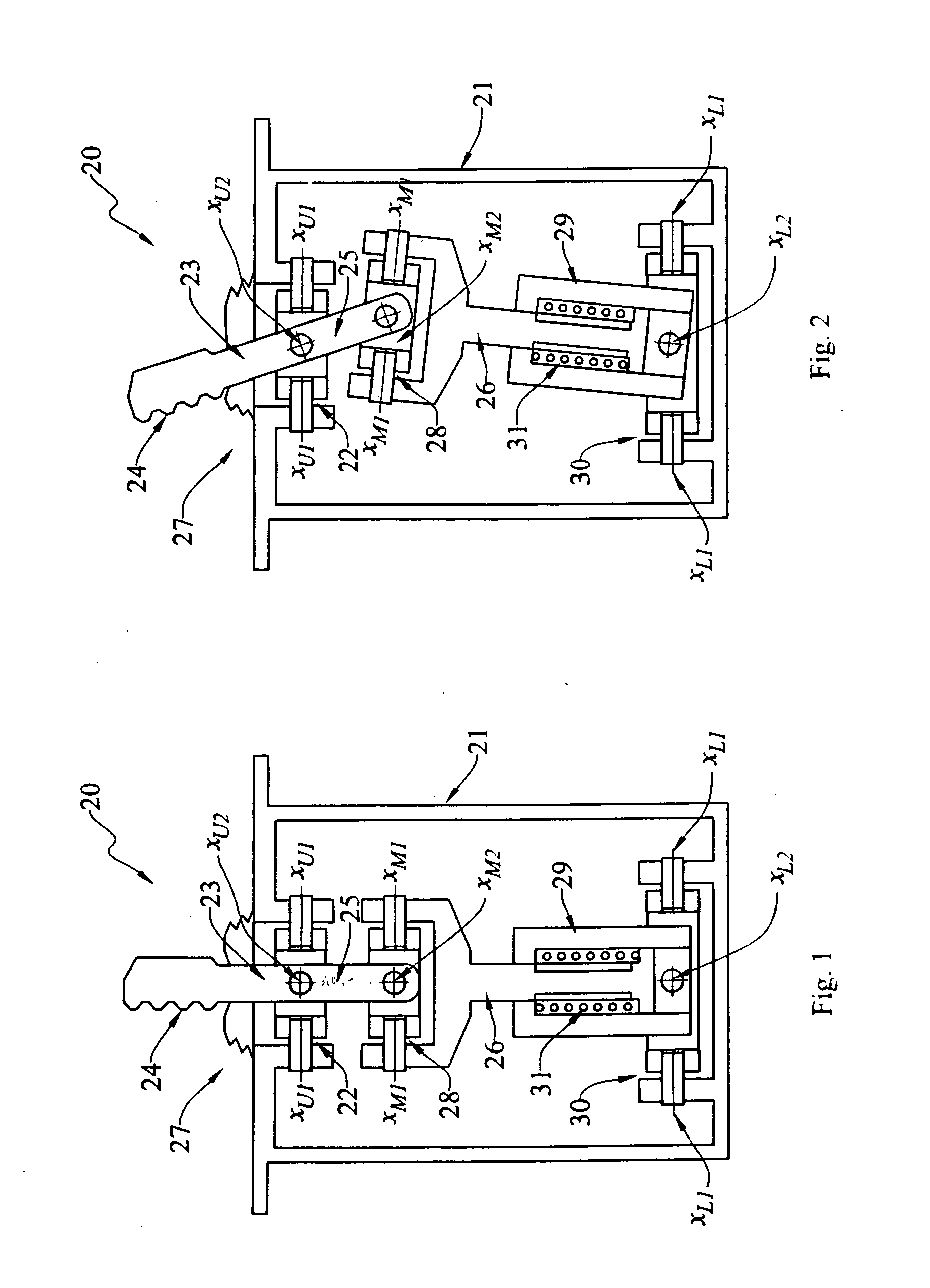 Control stick adapted for use in a fly-by-wire flight control system, and linkage for use therein