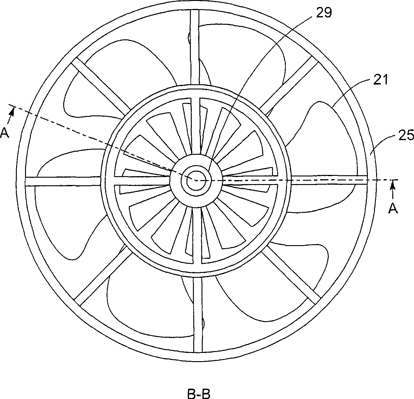 Solar energy-driven passive reversing ventilating system