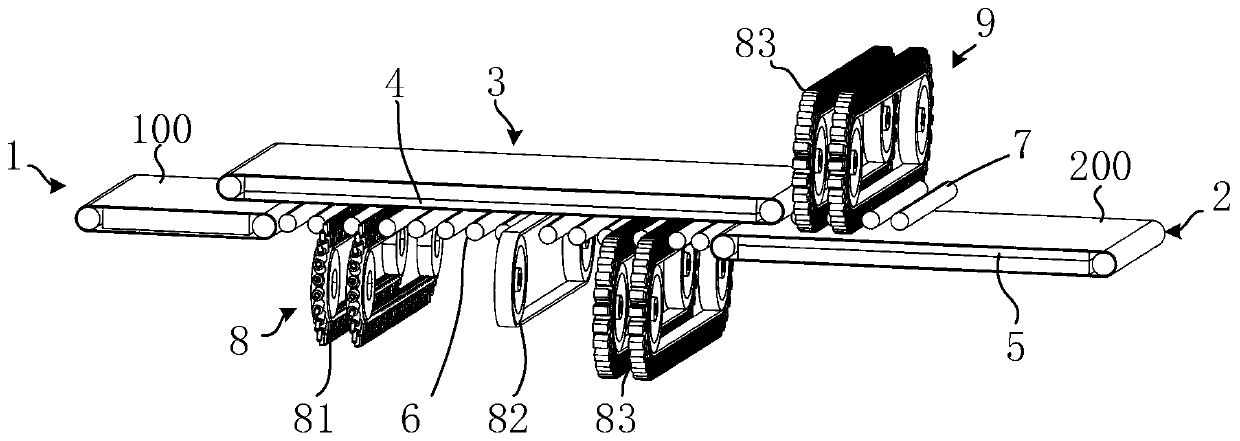 Feeding device, surface treatment equipment and surface treatment method