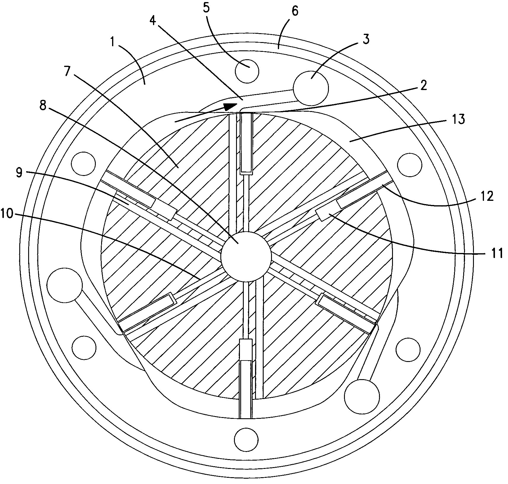 Hydraulic traction system for vehicles