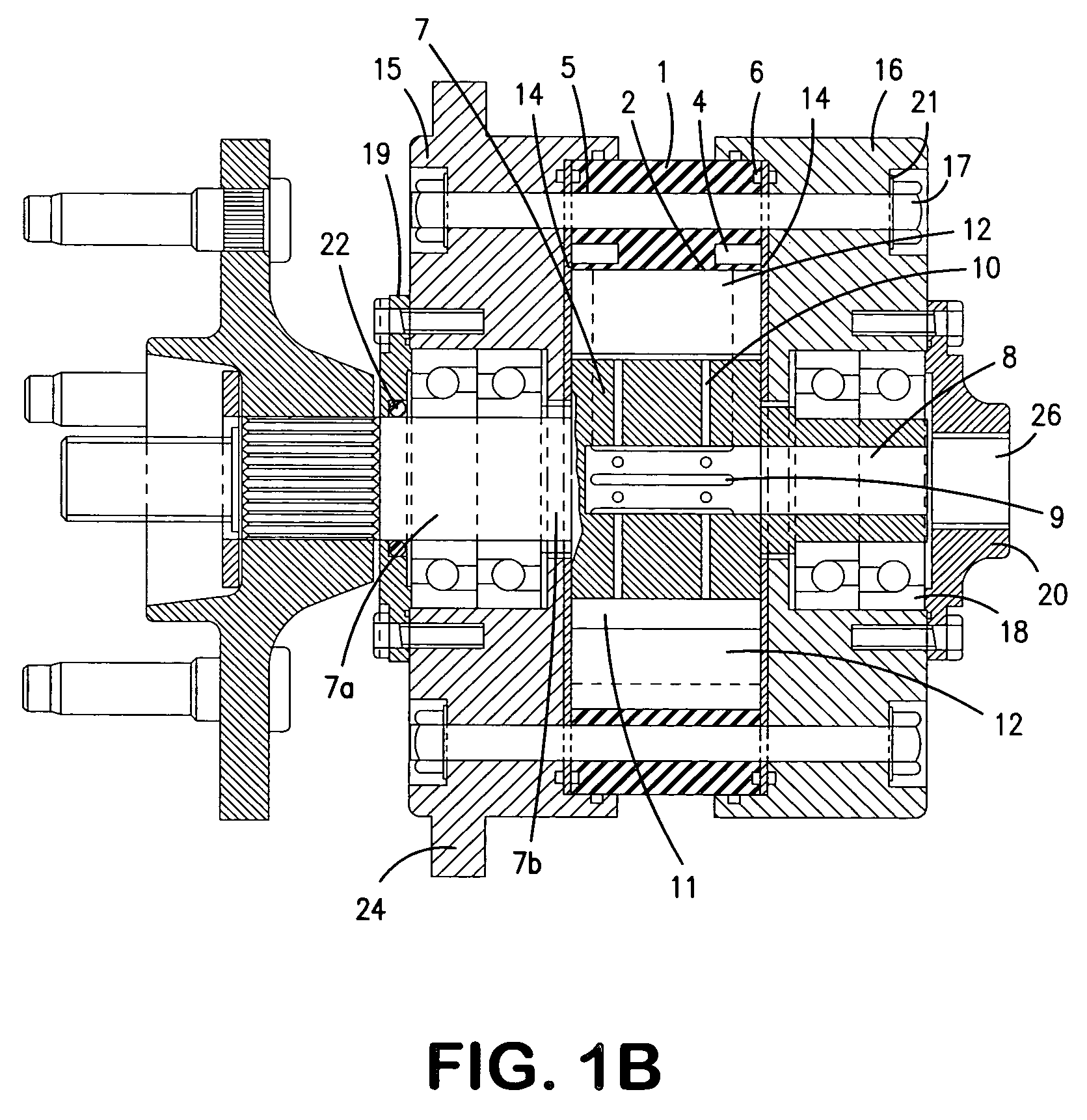 Hydraulic traction system for vehicles