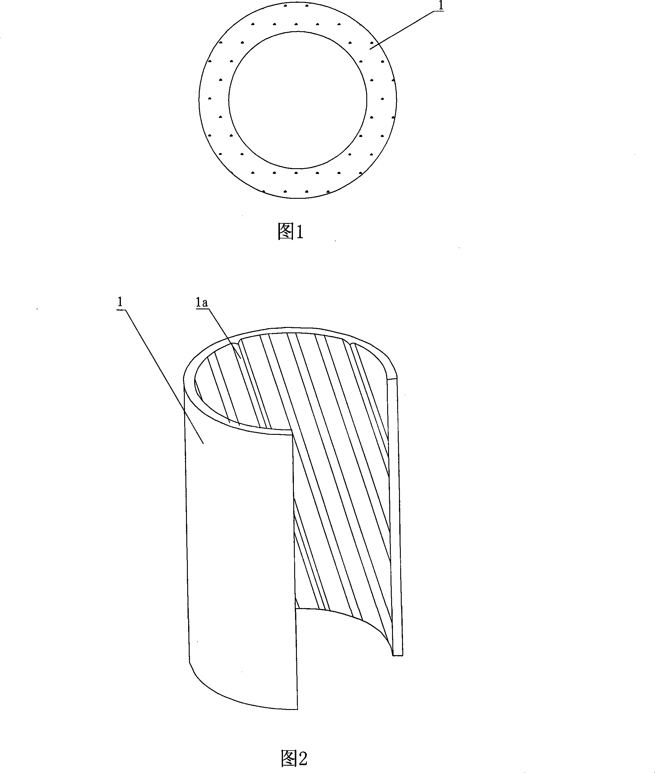 Single layer wall polychloroethylene mute drainpipe