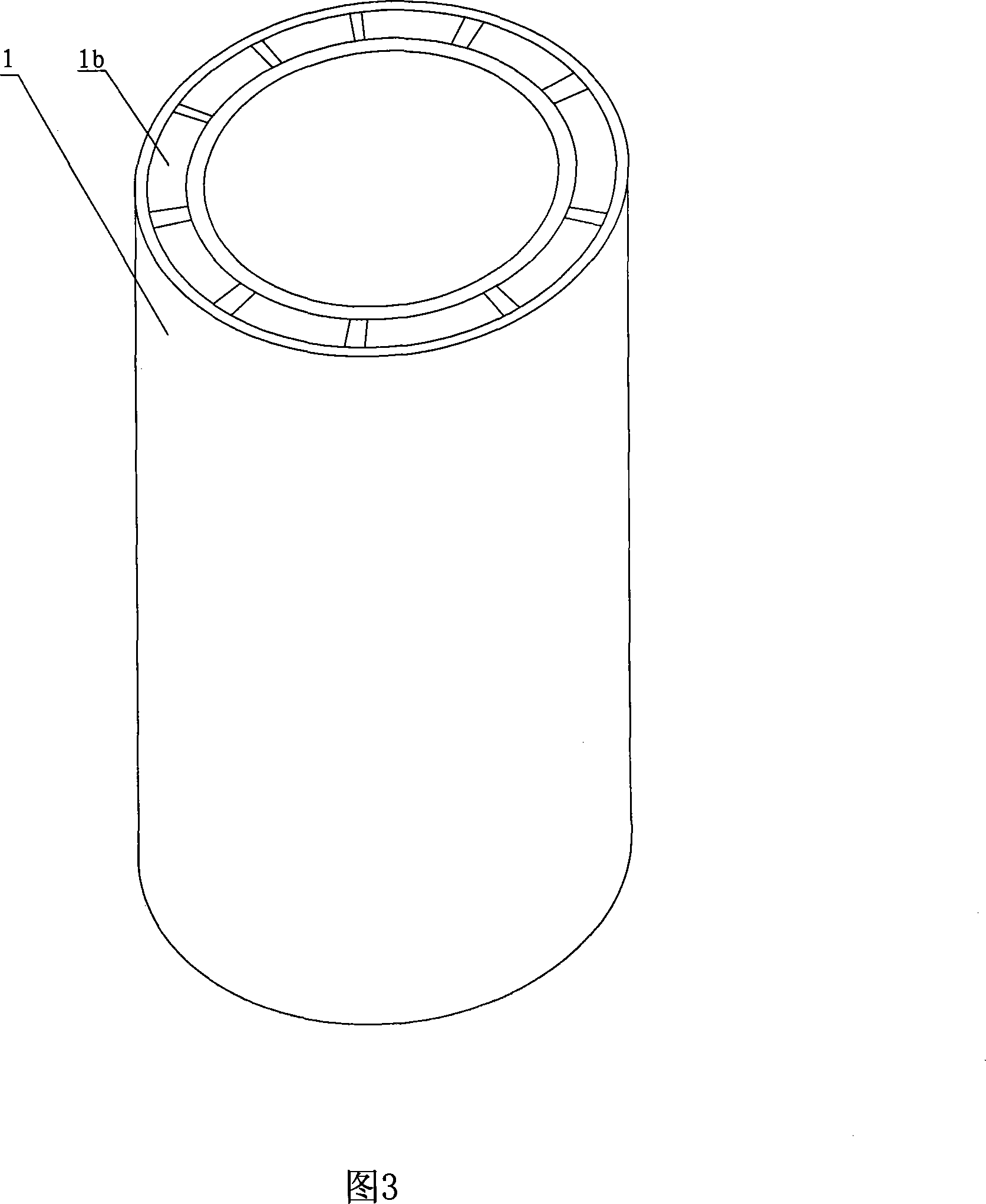 Single layer wall polychloroethylene mute drainpipe