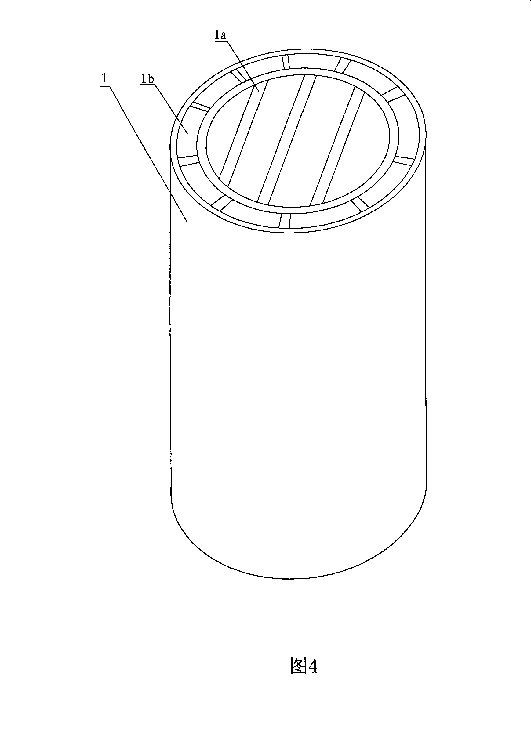 Single layer wall polychloroethylene mute drainpipe