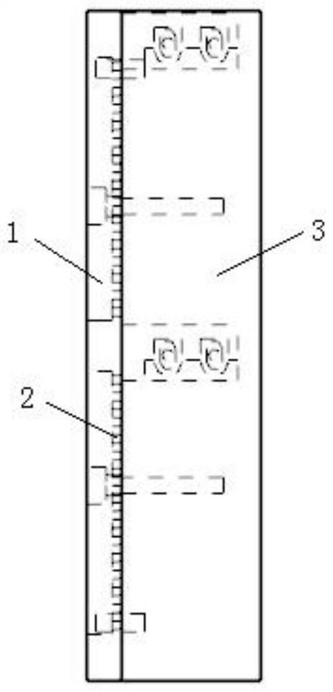 Porous screening plate of cut-off screening machine for capacitor production and using method