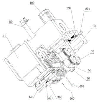 Steel pipe bending machine and forming process thereof