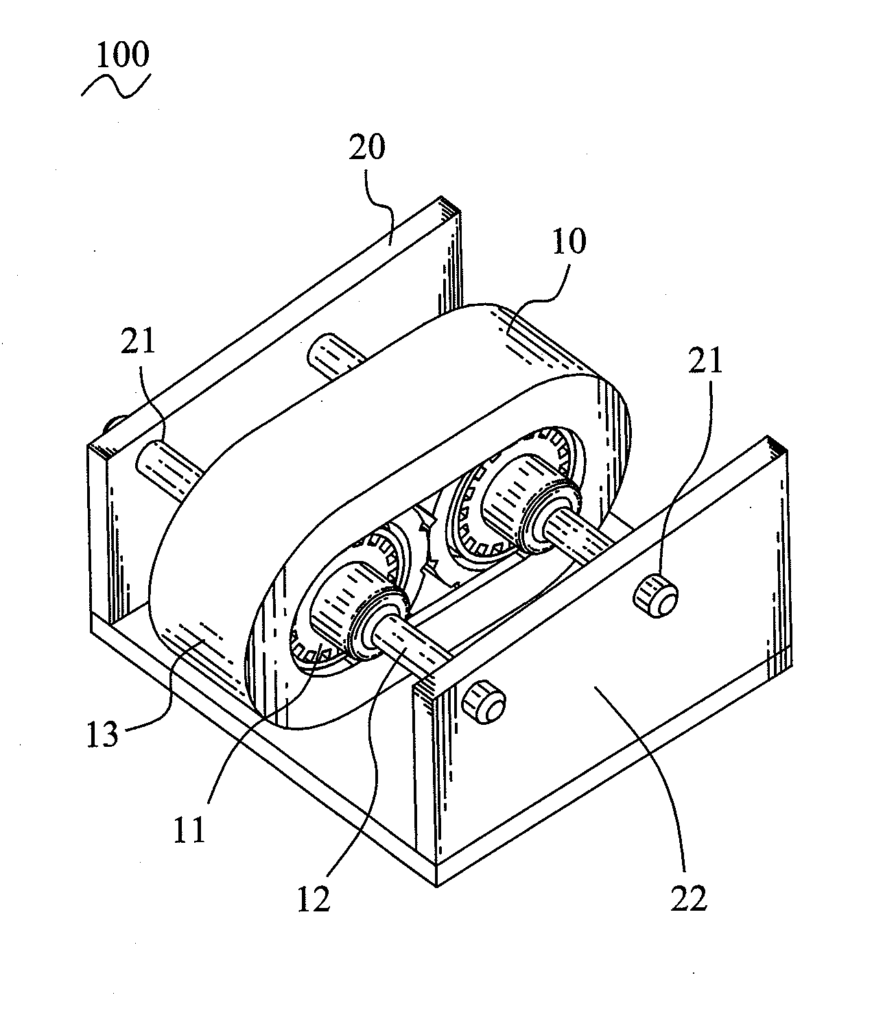 Mouse wheel device