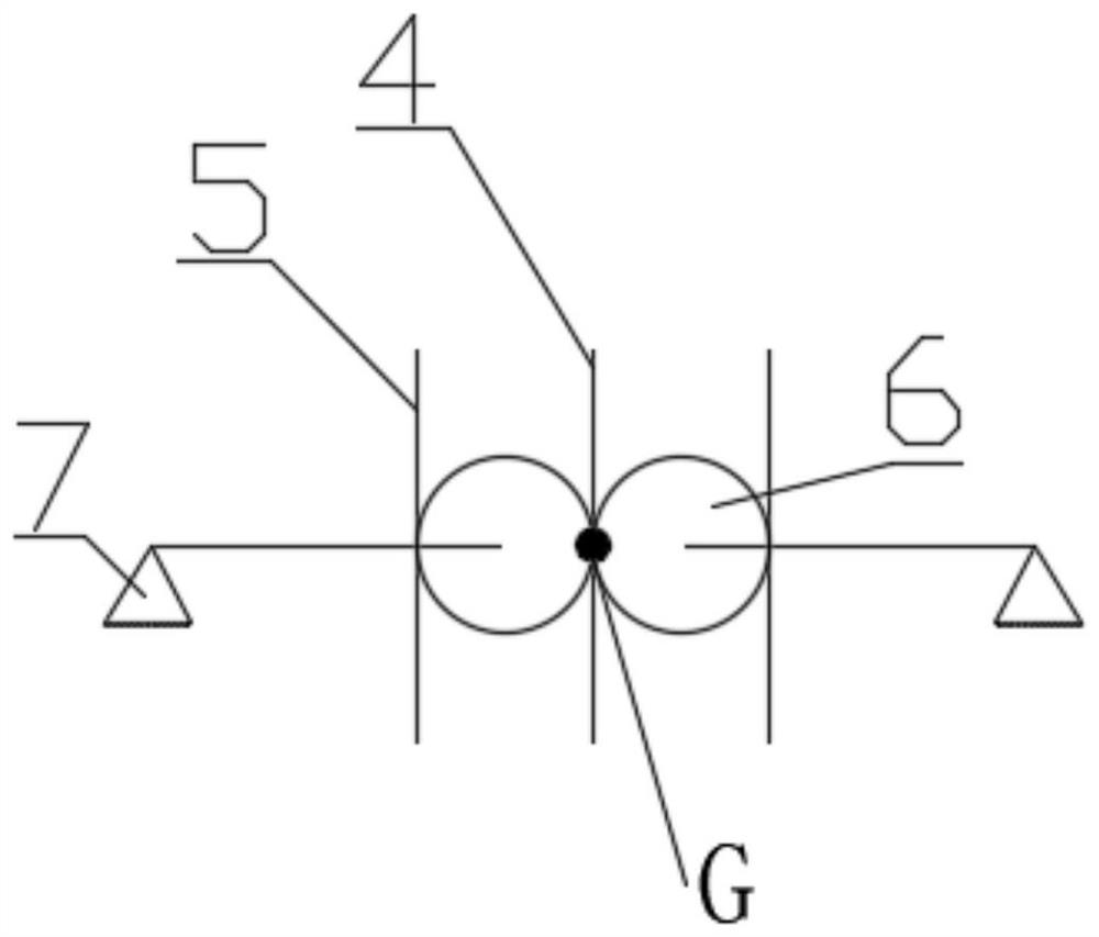 A test system and test method for motion response test of a deep-sea operating platform