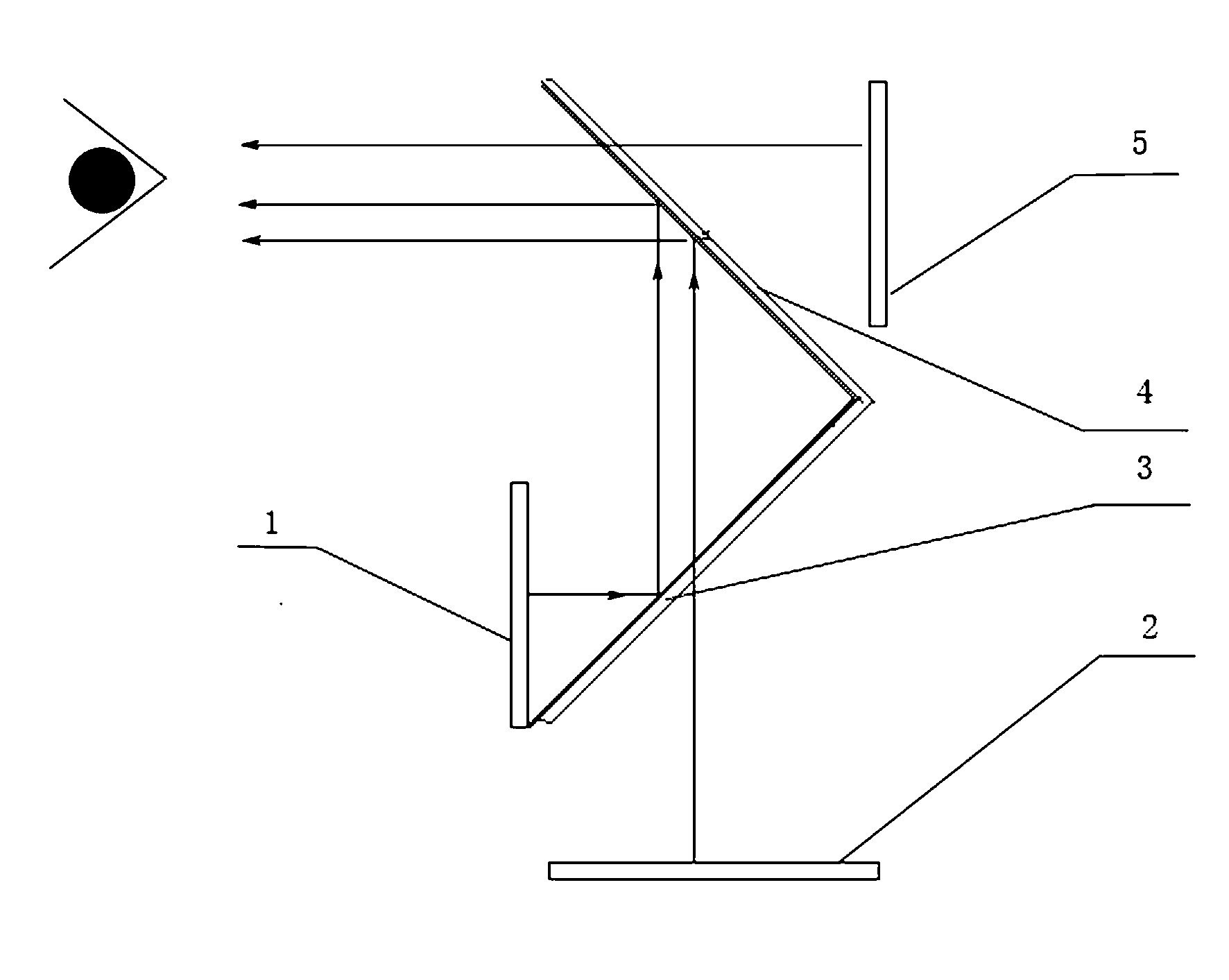 Space layered imaging method