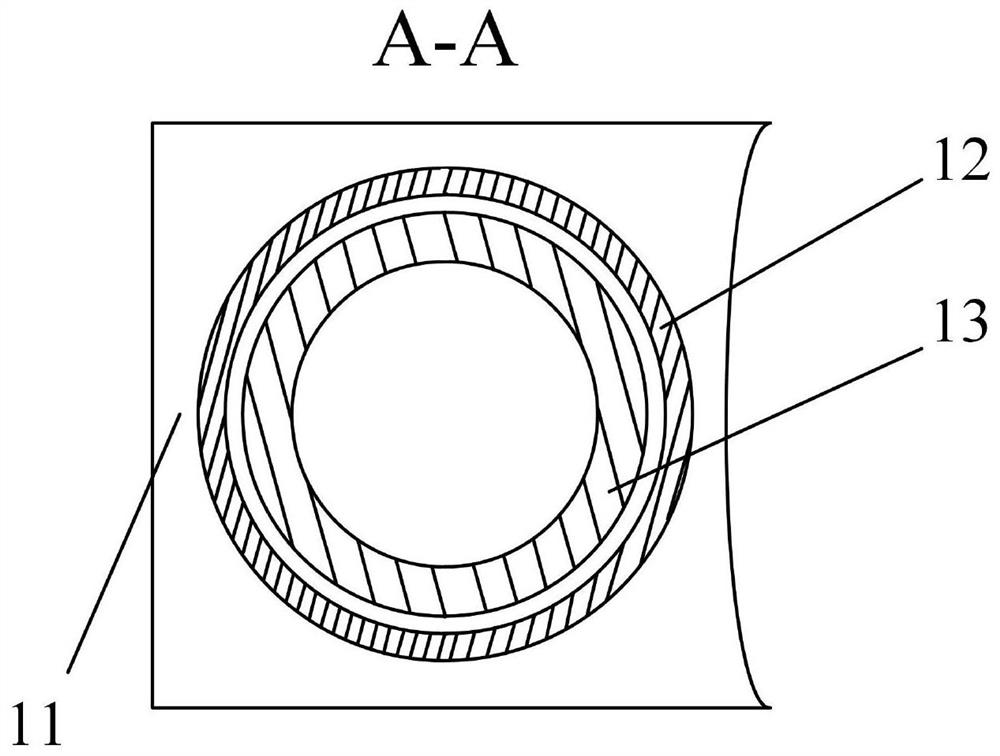 Externally-attached portable electromagnetic induction flow pattern sensor and method for monitoring boiling two-phase flow pattern in heat exchange tube