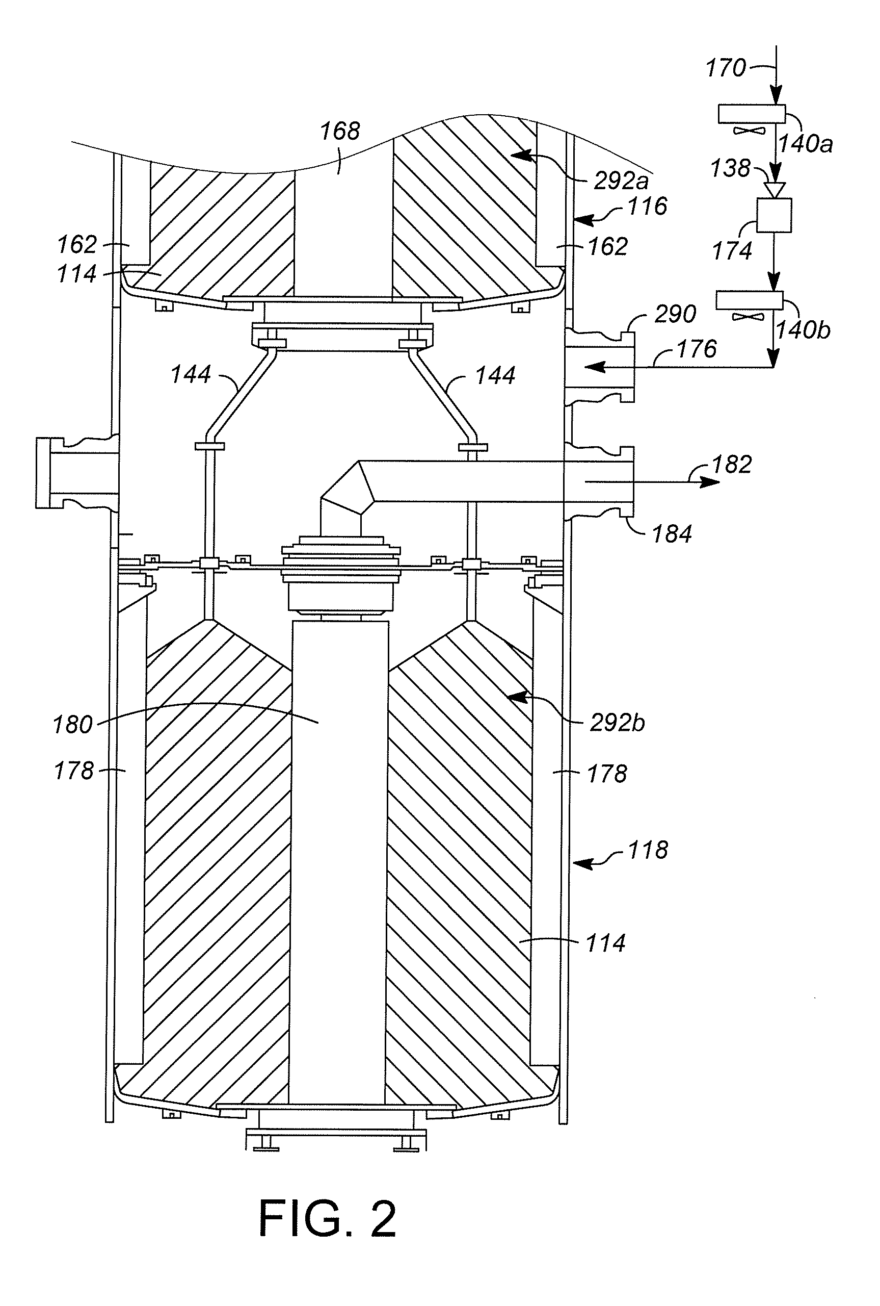 Solid catalyst hydrocarbon alkylation using stacked moving bed radial flow reactors