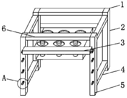 Flower planting frame