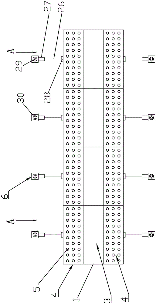 Ecological floating bridge for high lake wetland landscape river, and installation method thereof