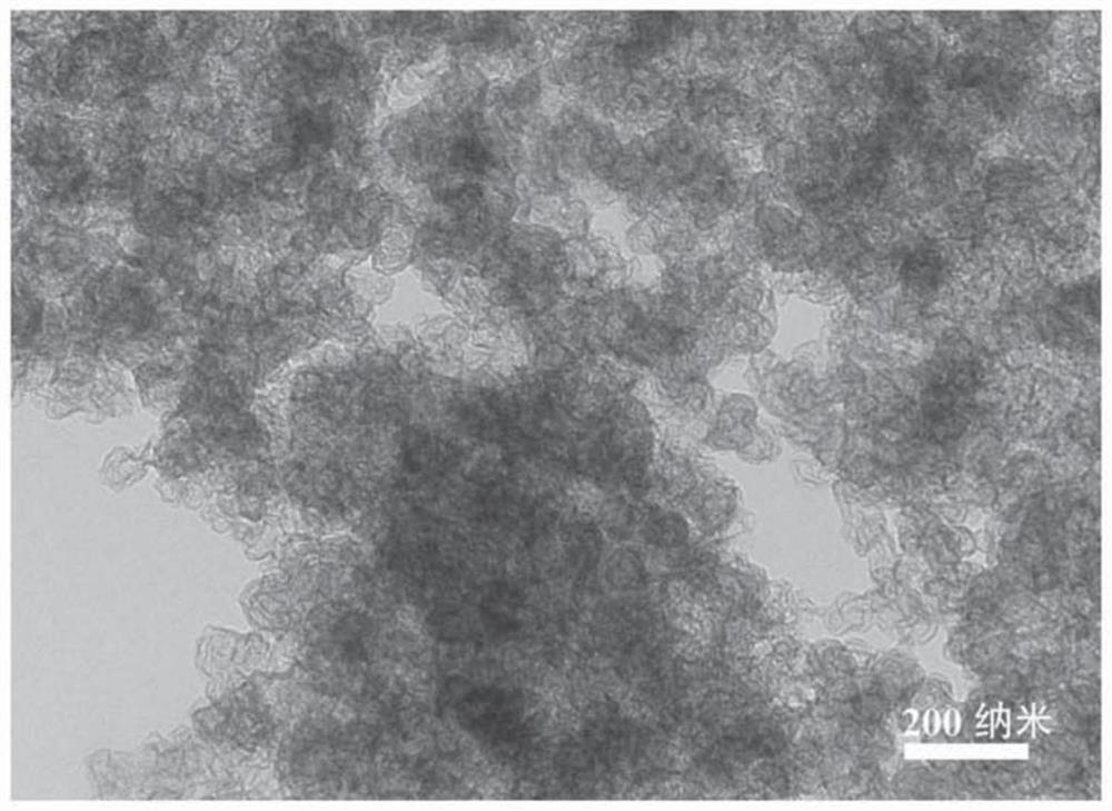 Non-precious metal catalyst for catalyzing oxygen reduction and preparation method thereof