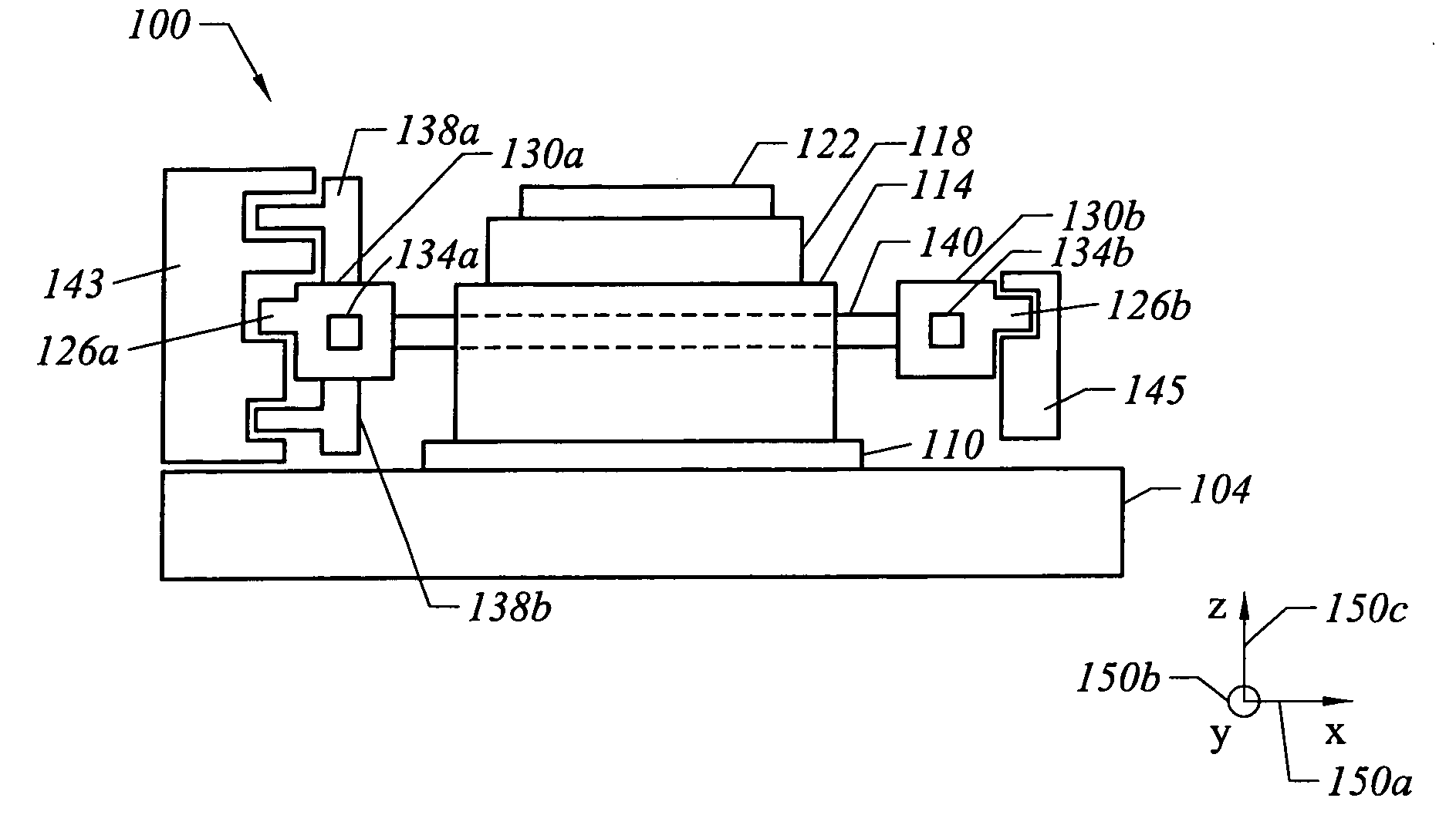 Wafer stage operable in a vacuum environment