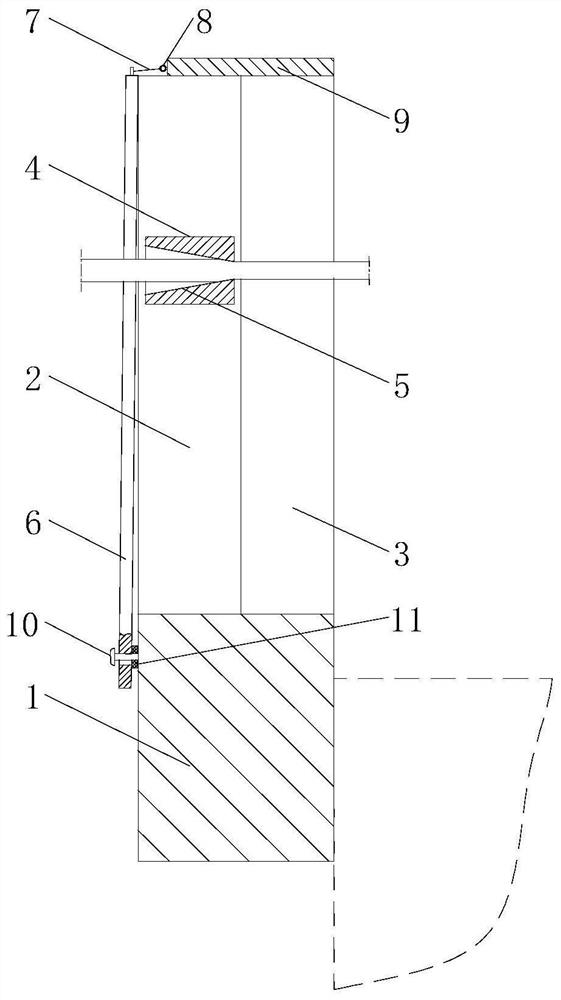 A kind of enameled wire suspension mold paint forming method and paint film forming mold