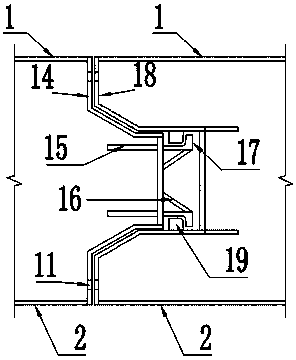 Inner-support-free double-wall locking mouth steel bushing box cofferdam construction method and cofferdam