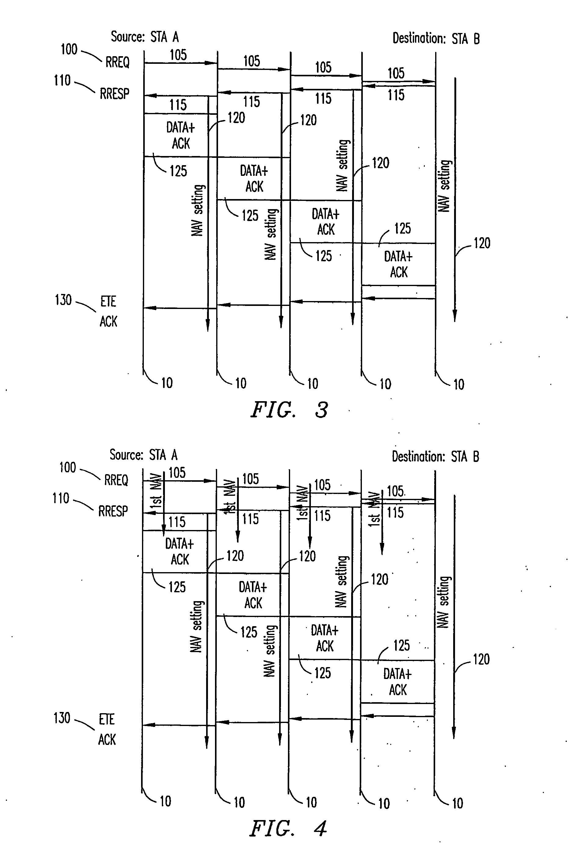 Method for multihop routing for distributed wlan networks