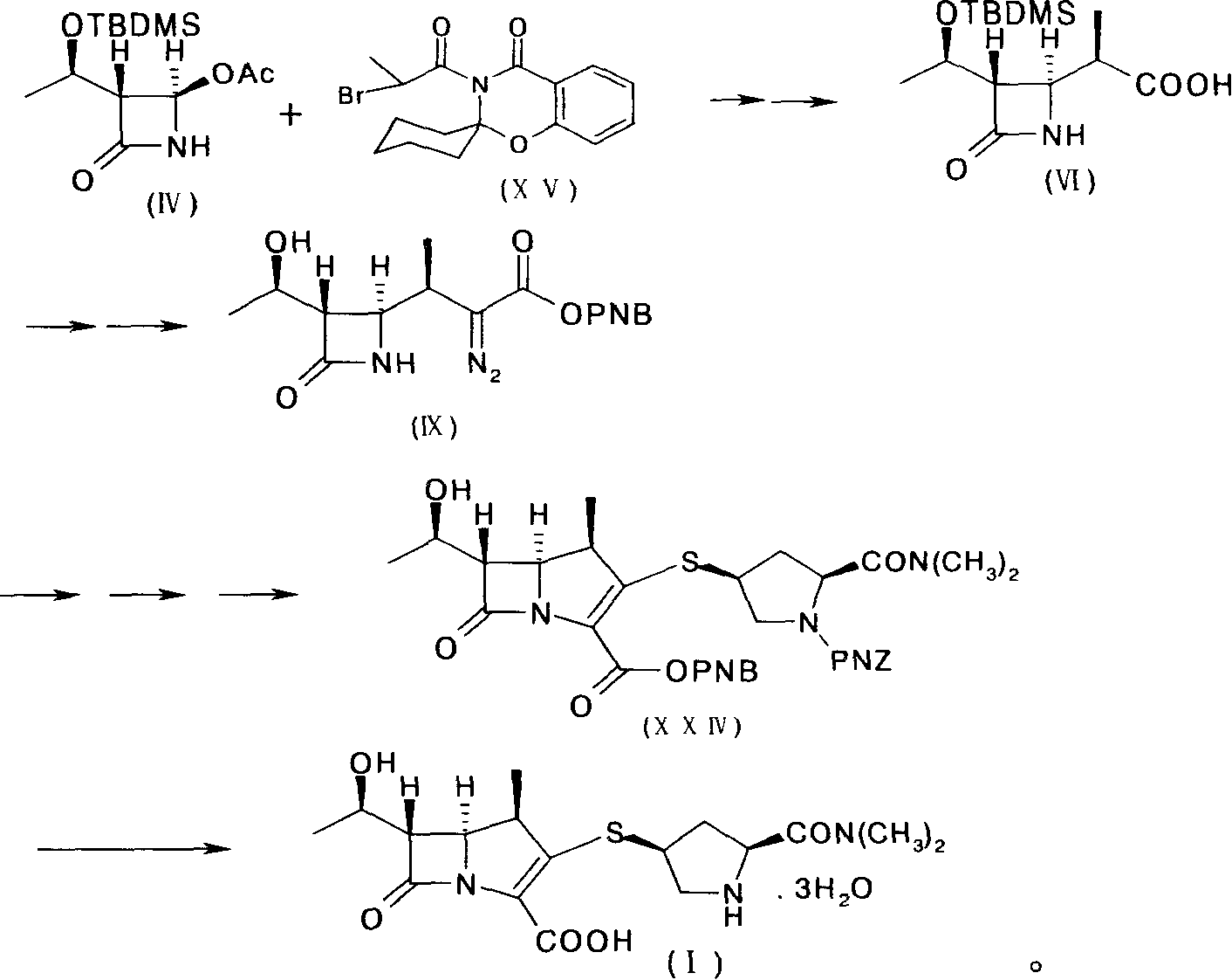 Preparation method of meluopeinan