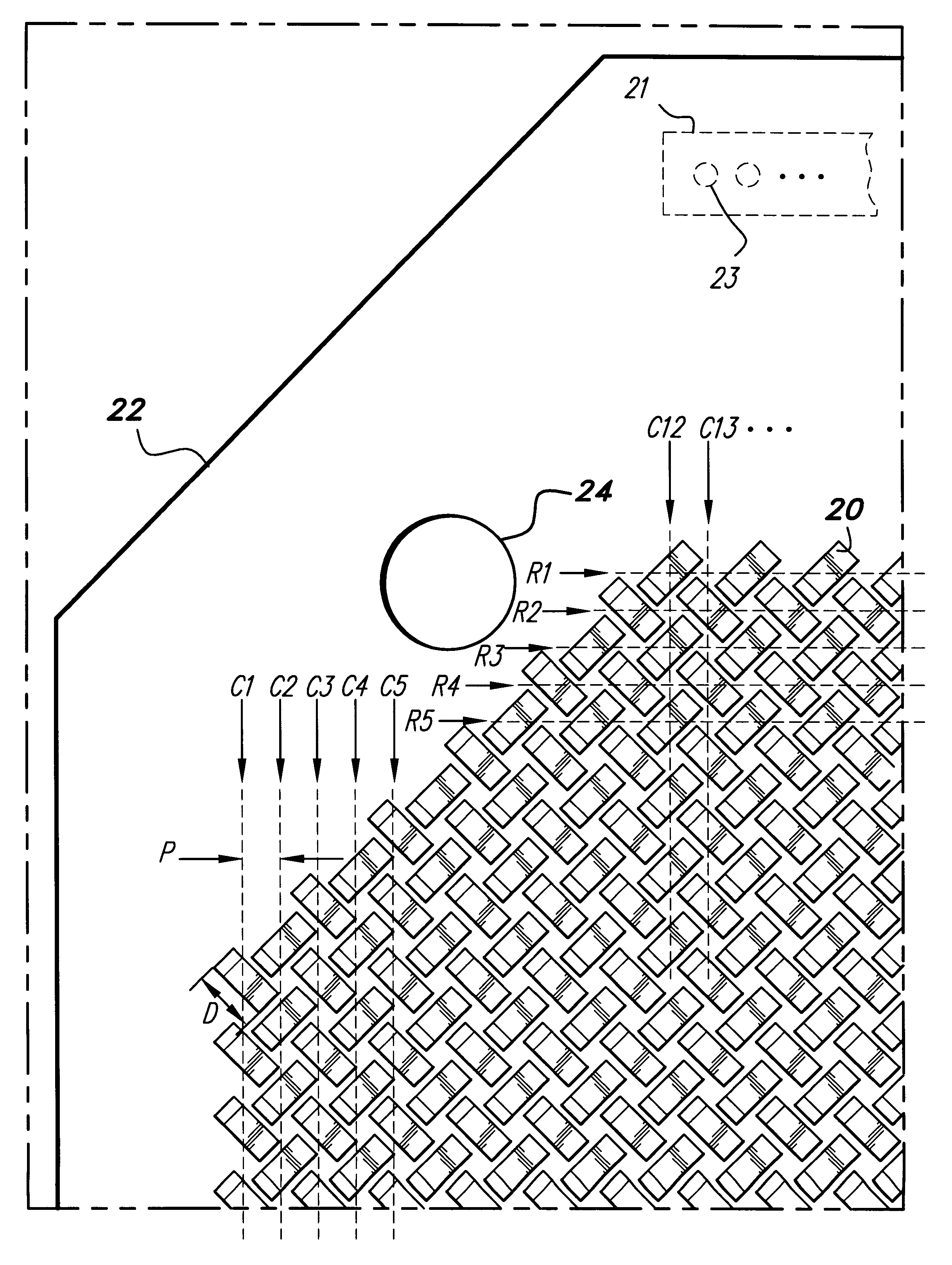 LED display assembly