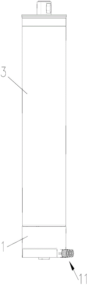 Filter element device and filter element seat