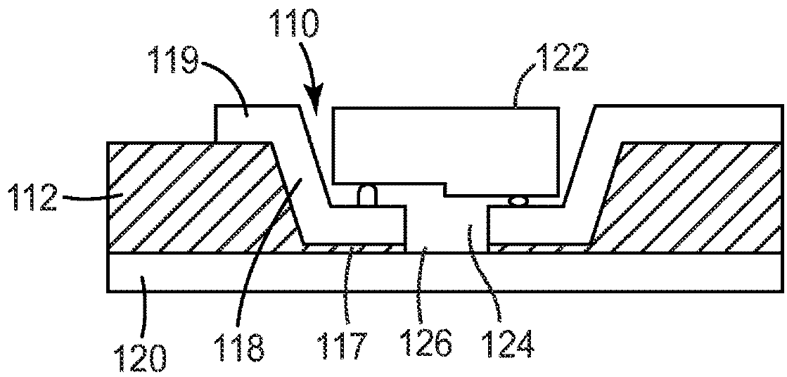 Flexible LED device with wire bond free die