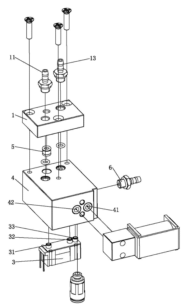 Breathing machine positive end-expiratory pressure control system, circuit and control method thereof