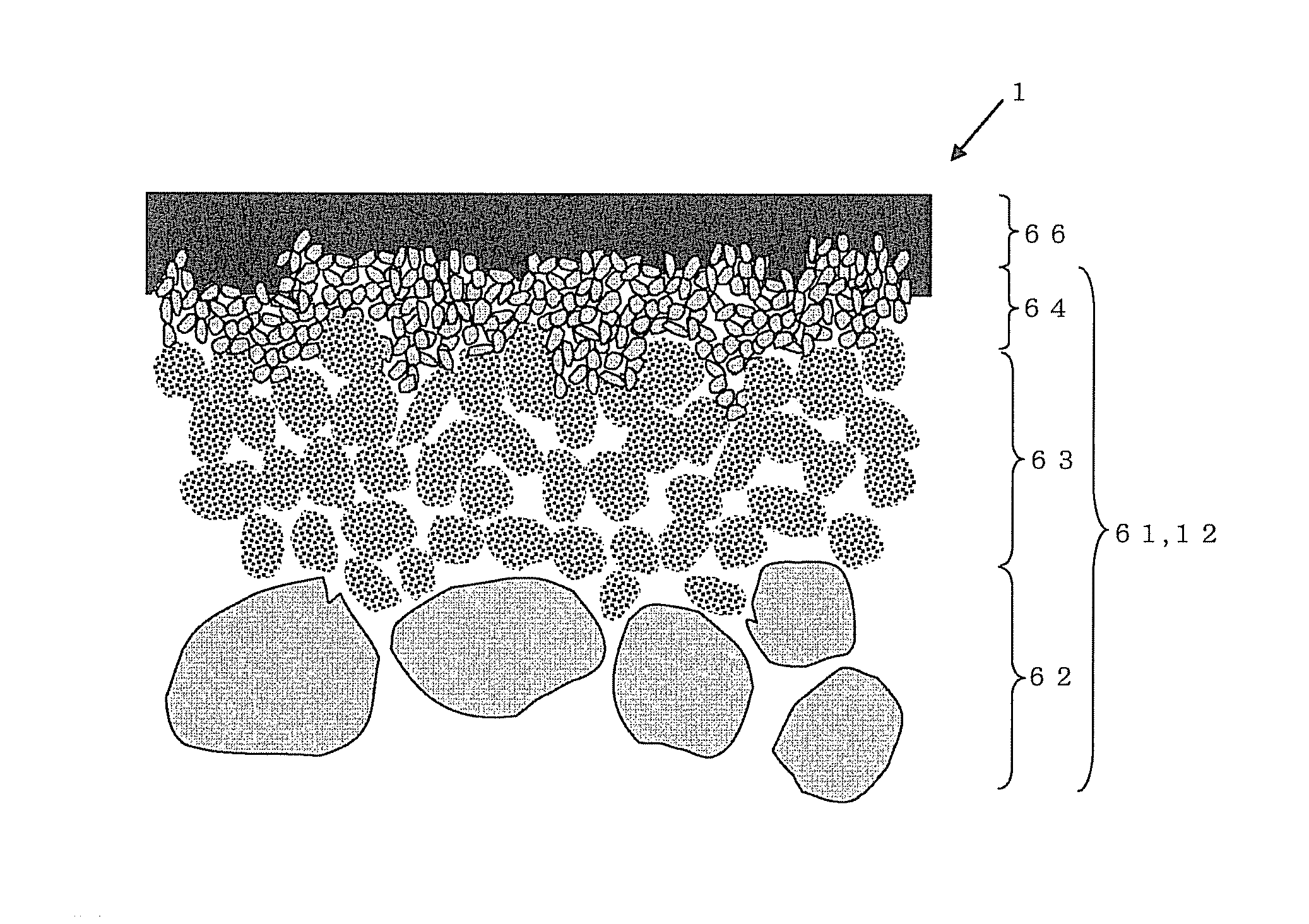 Separation membrane complex, and method for manufacturing the separation membrane complex