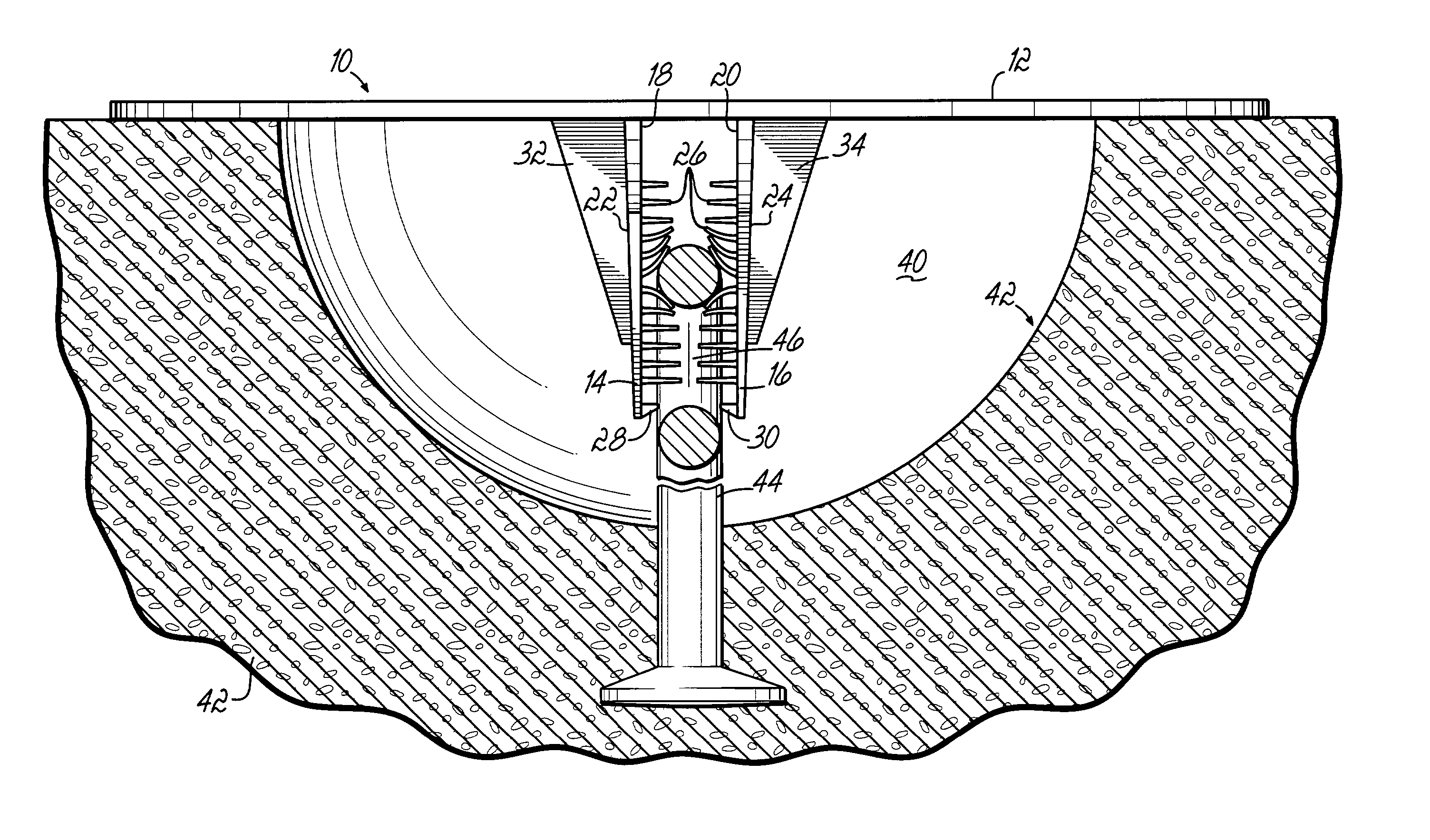 Cover for a concrete construction