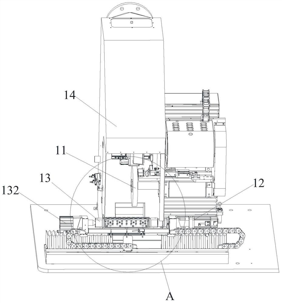 Hardware grinding device