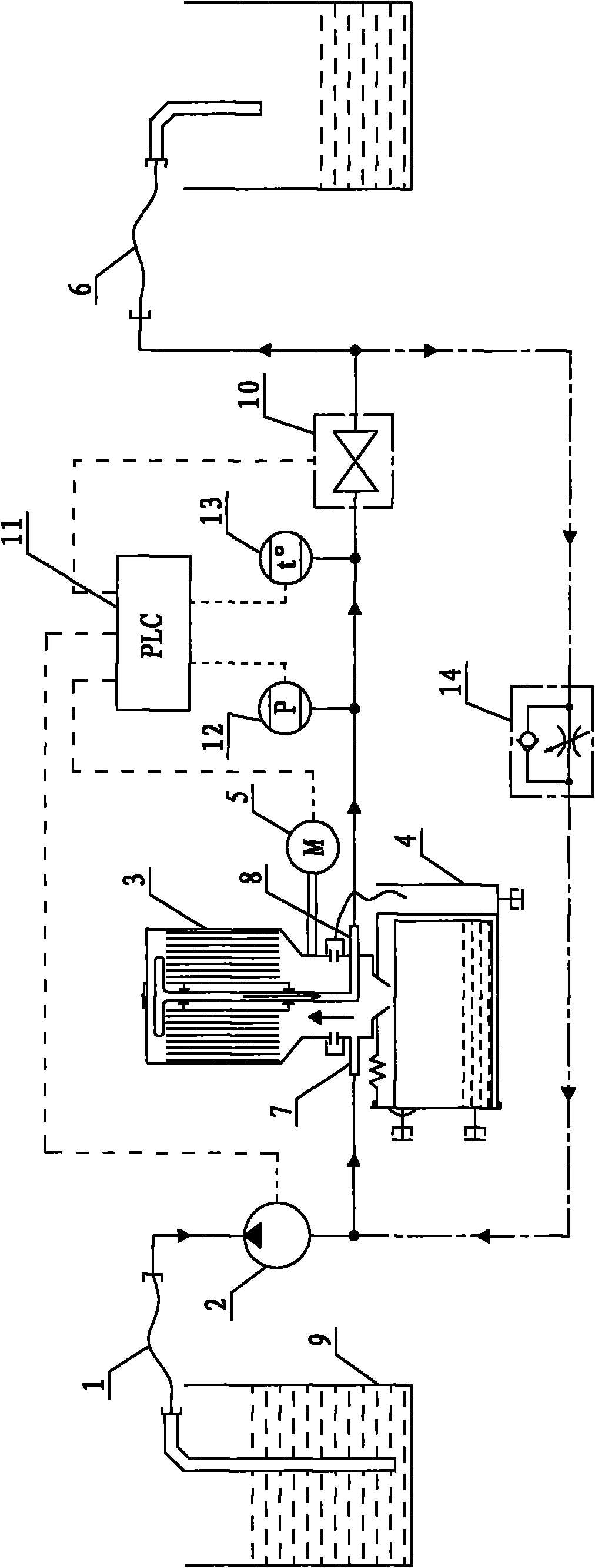 High fine centrifugal oil purifying device