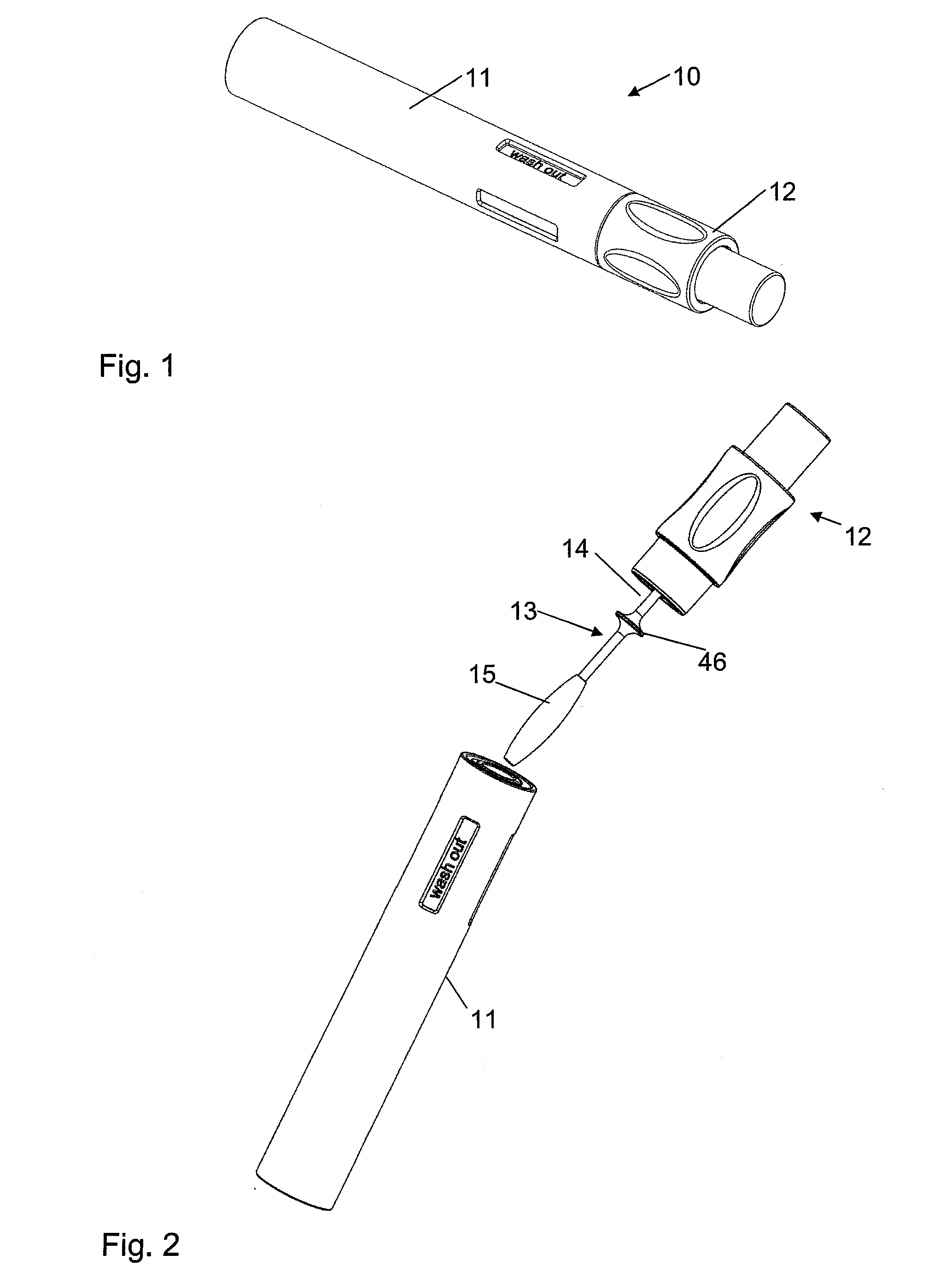 Apparatus for analyzing a test liquid