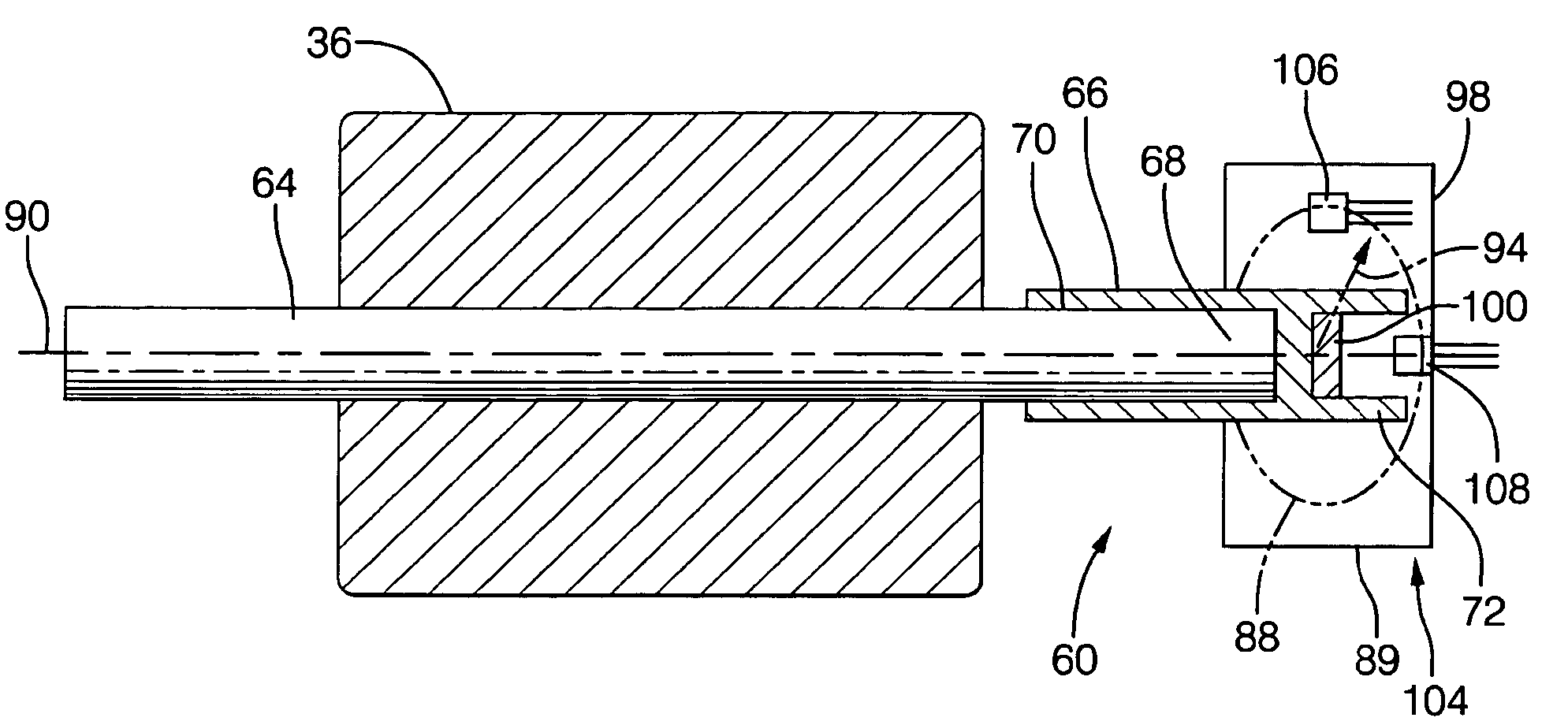 Position sensor and assembly